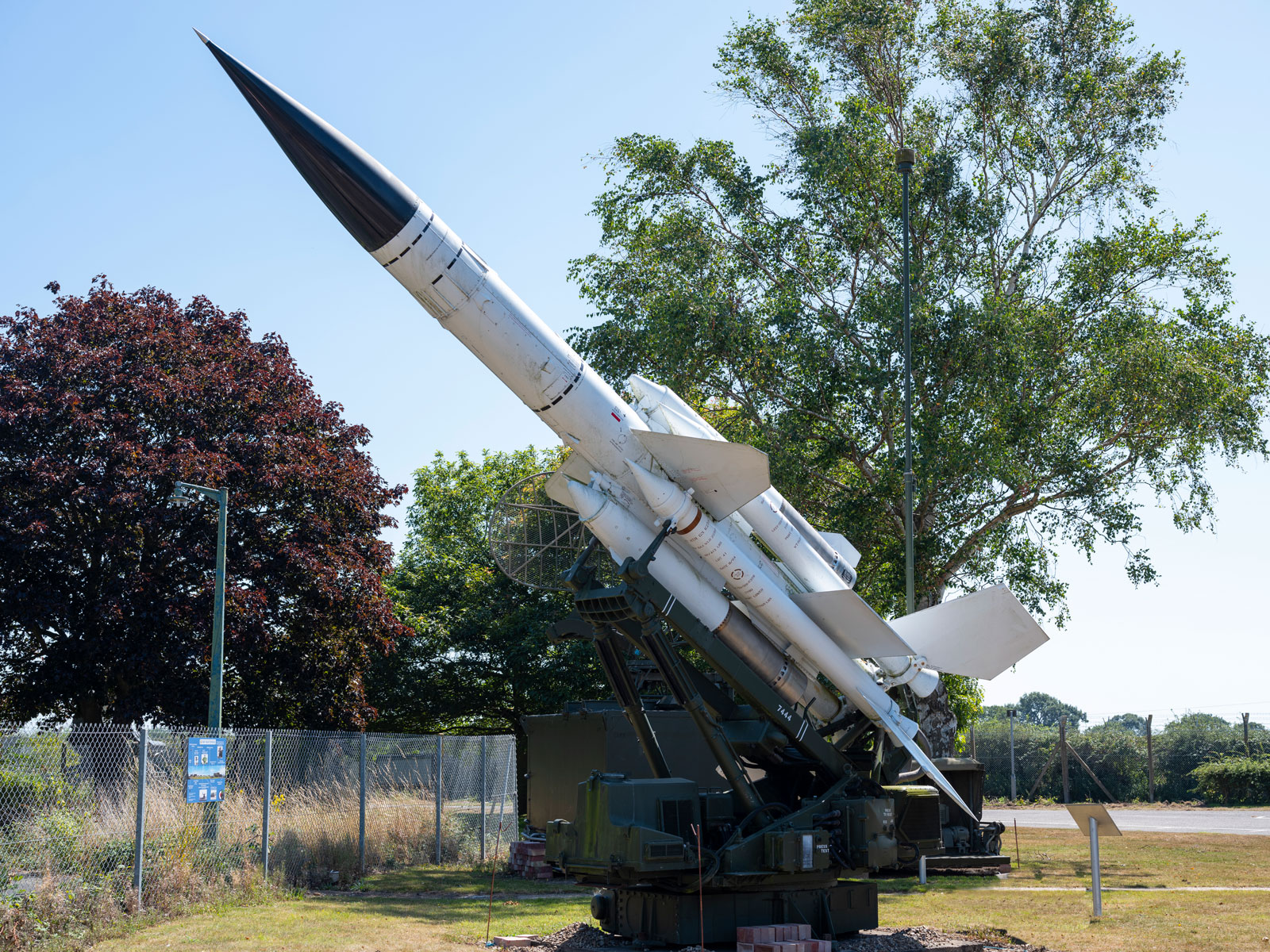 Bloodhound Missile Outisde Air Defence Radar Museum